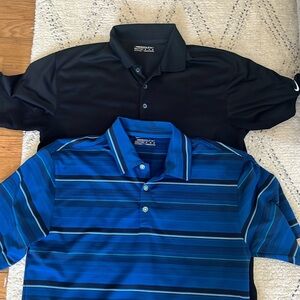 Nike Dryfit golf shirts (2).